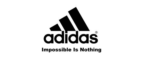 what is the slogan of adidas|adidas slogan and logo.